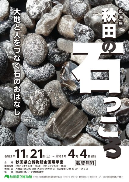 ★秋田の石っころ（チラシ両面）